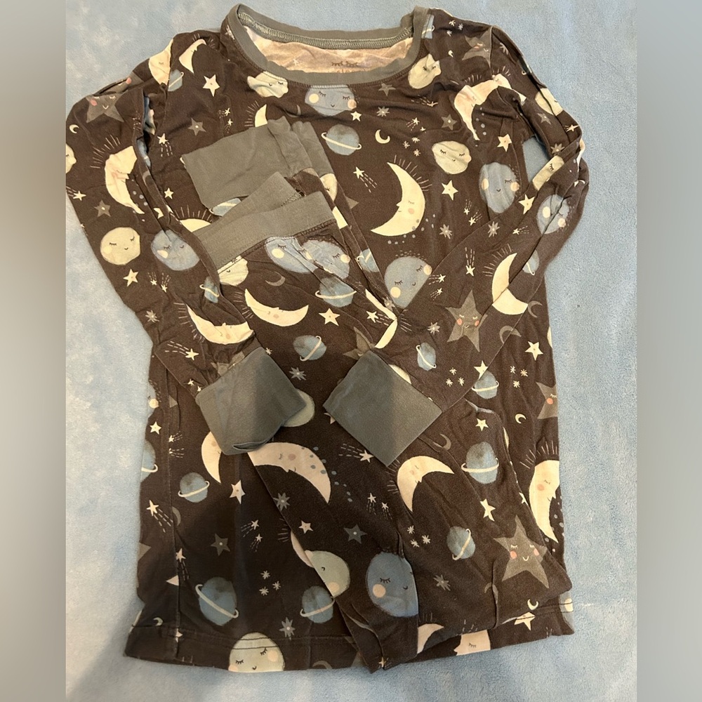 Little sleepies long sleeve/long pants pjs kids size 9/10